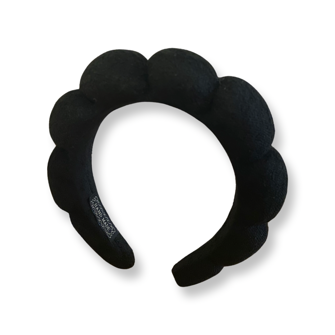 Black Headband With Two Wrist Bands